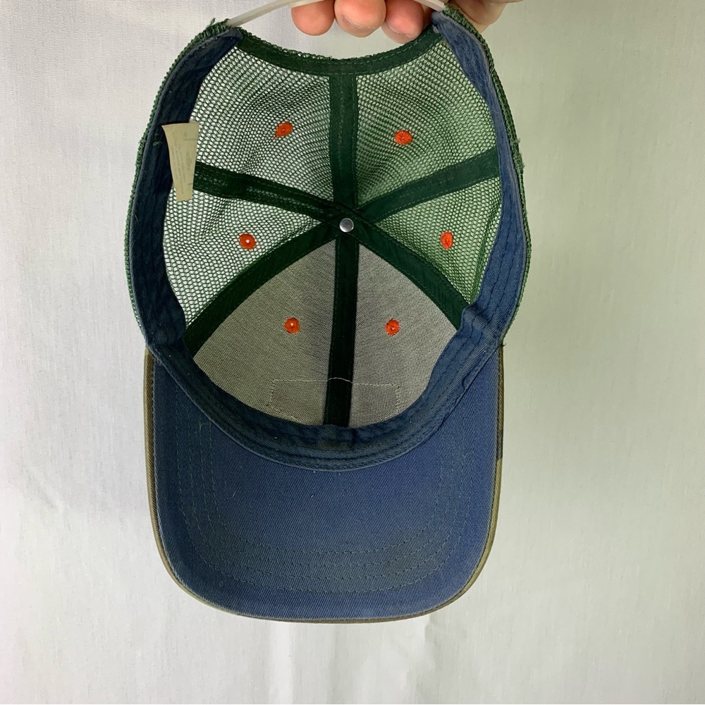 Guy Harvey Spinnaka Camo Trucker Hat Marlin Fishing Patch Snap Back - Picture 4 of 5